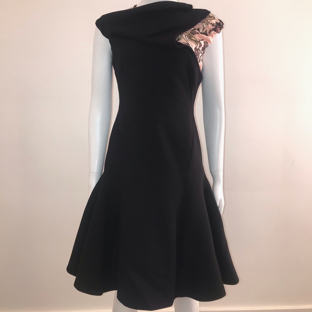CHRISTIAN DIOR DRESS WITH EMBELLISHED DETAIL